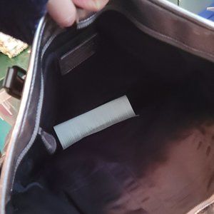 Coach dark grey/granite shoulder/satchel bag NEW!